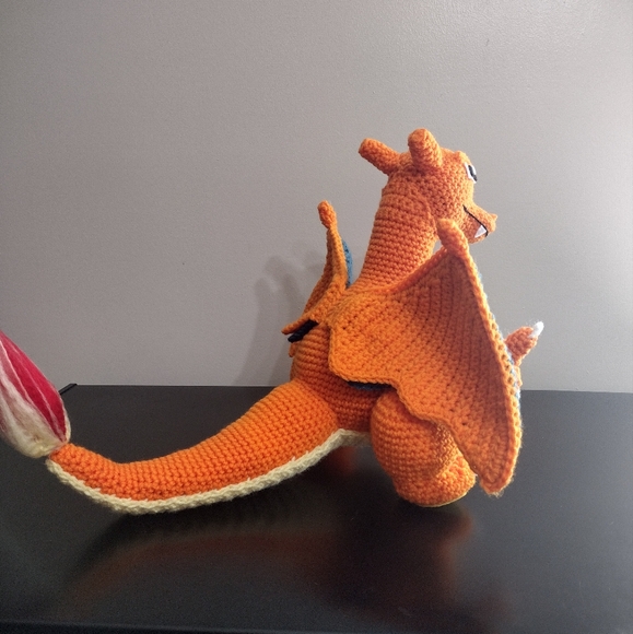 Handmade Crochet Charizard Inspired Pokemon - Picture 4 of 4